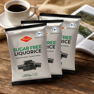 Sugar Free Finnish Liquorice Triple Pack