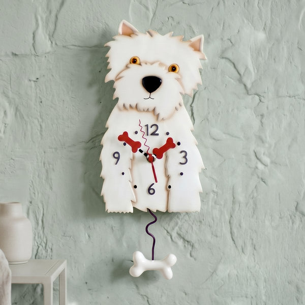 Westin the Westie Clock