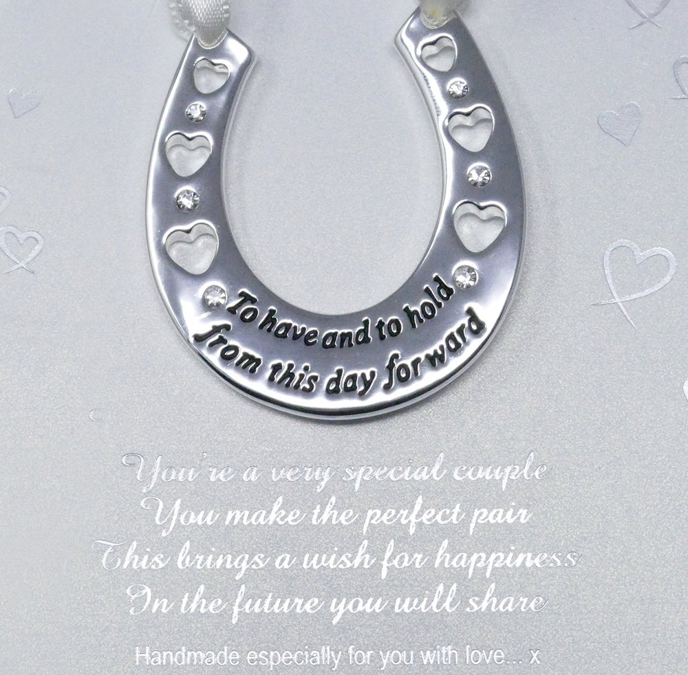 Wedding Horseshoe Keepsake