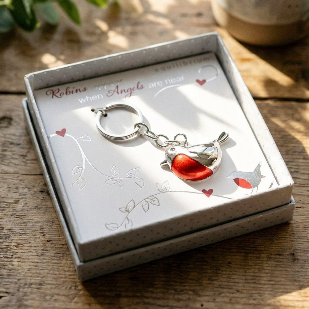 Robins Appear Keyring