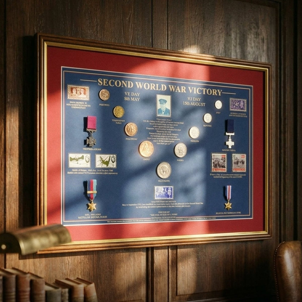 World War II Victory - Large Coin Collection