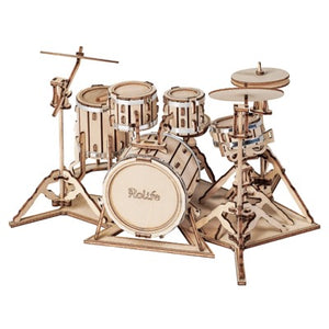 Drum Kit 3D Wooden Puzzle