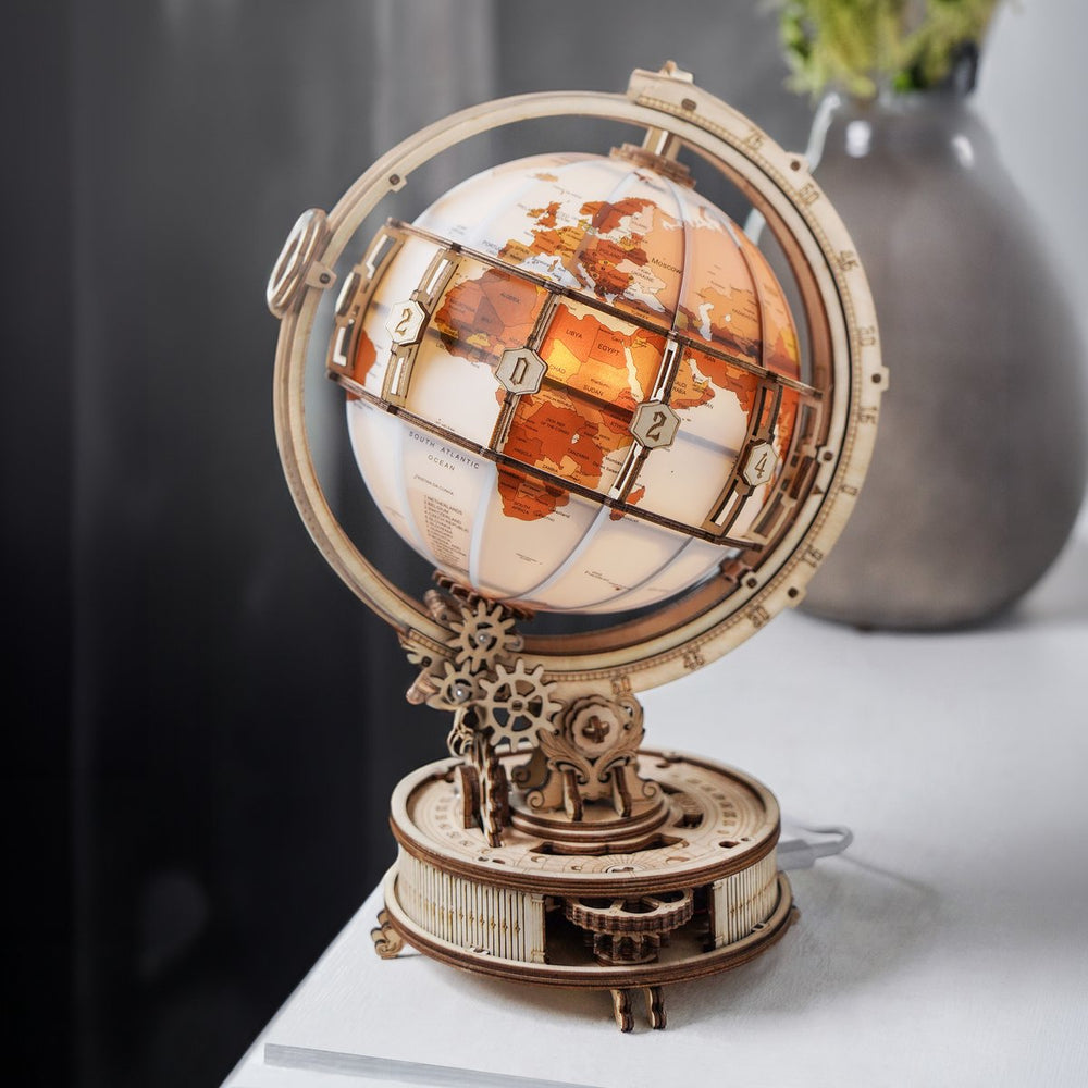 Luminous 3D Globe Puzzle