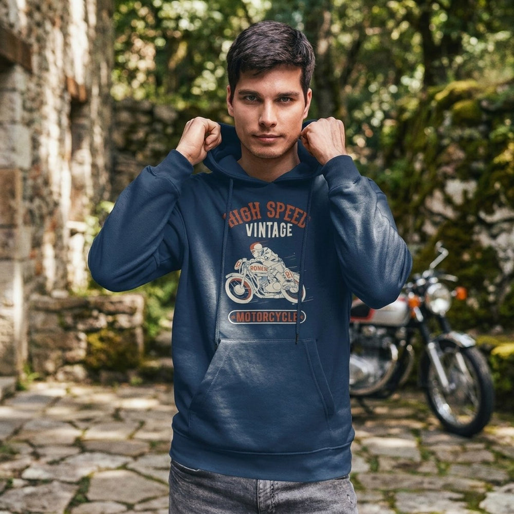 Vintage Motorbike Hoodie