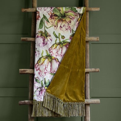 Heligan Throw Fuchsia
