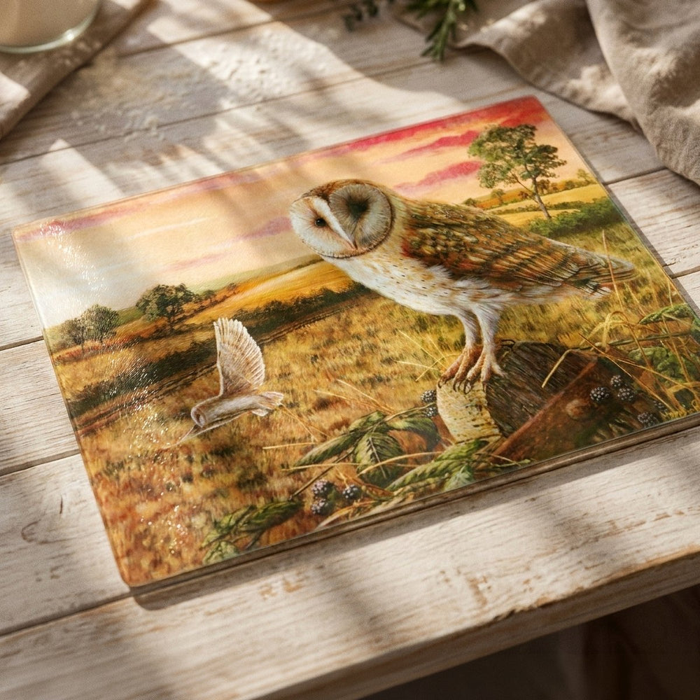 Far Afield Owls Worktop Protector