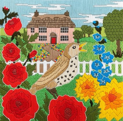 Cottage Garden Long Stitch Kit