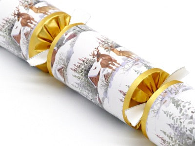Snow Deer Christmas Crackers