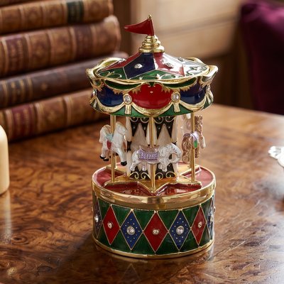 Musical Carousel Treasured Trinket