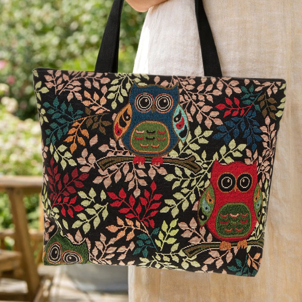 Midnight Owls Tote Bag