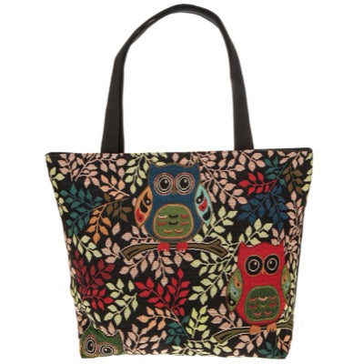 Midnight Owls Tote Bag