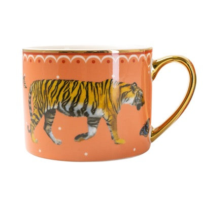 Set of Two Tiger Mugs
