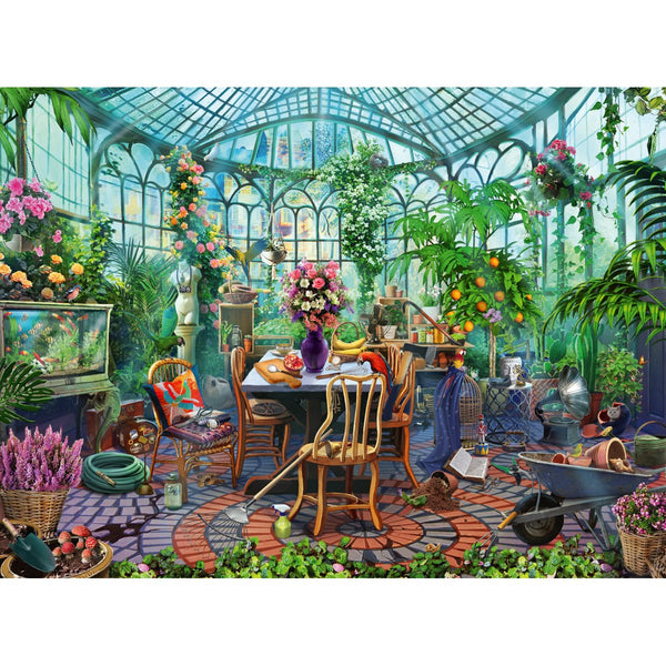 Greenhouse Morning 500-Piece Jigsaw