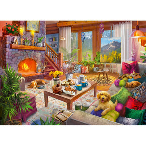 Cosy Cabin 1000-Piece Jigsaw