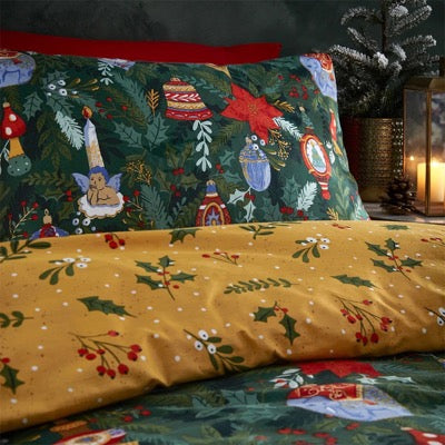Deck The Halls King Size Duvet Set