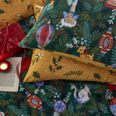 Deck The Halls King Size Duvet Set