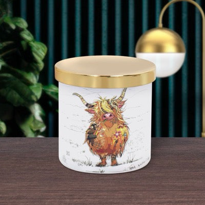 Highland Cow Candle