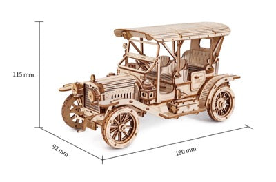 3D Wooden Car Puzzle