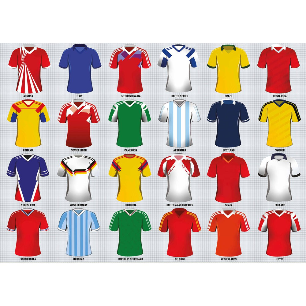 Vintage Football Tops 1000-Piece Jigsaw