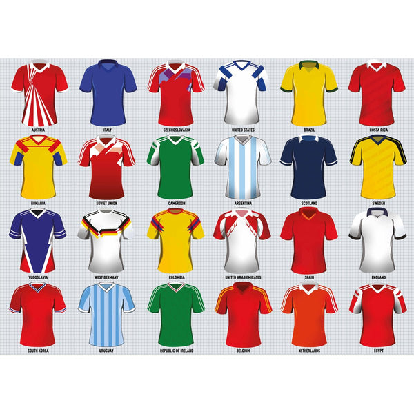 Vintage Football Tops 1000-Piece Jigsaw