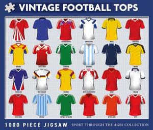 Vintage Football Tops 1000-Piece Jigsaw