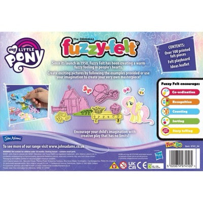 Fuzzy-Felt My Little Pony Set