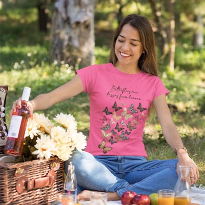Butterfly Kisses Pink T-Shirt