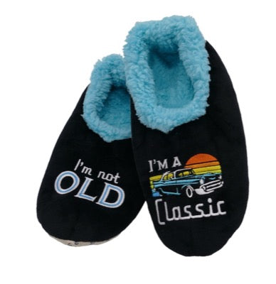 Snoozies I'm not Old Slippers