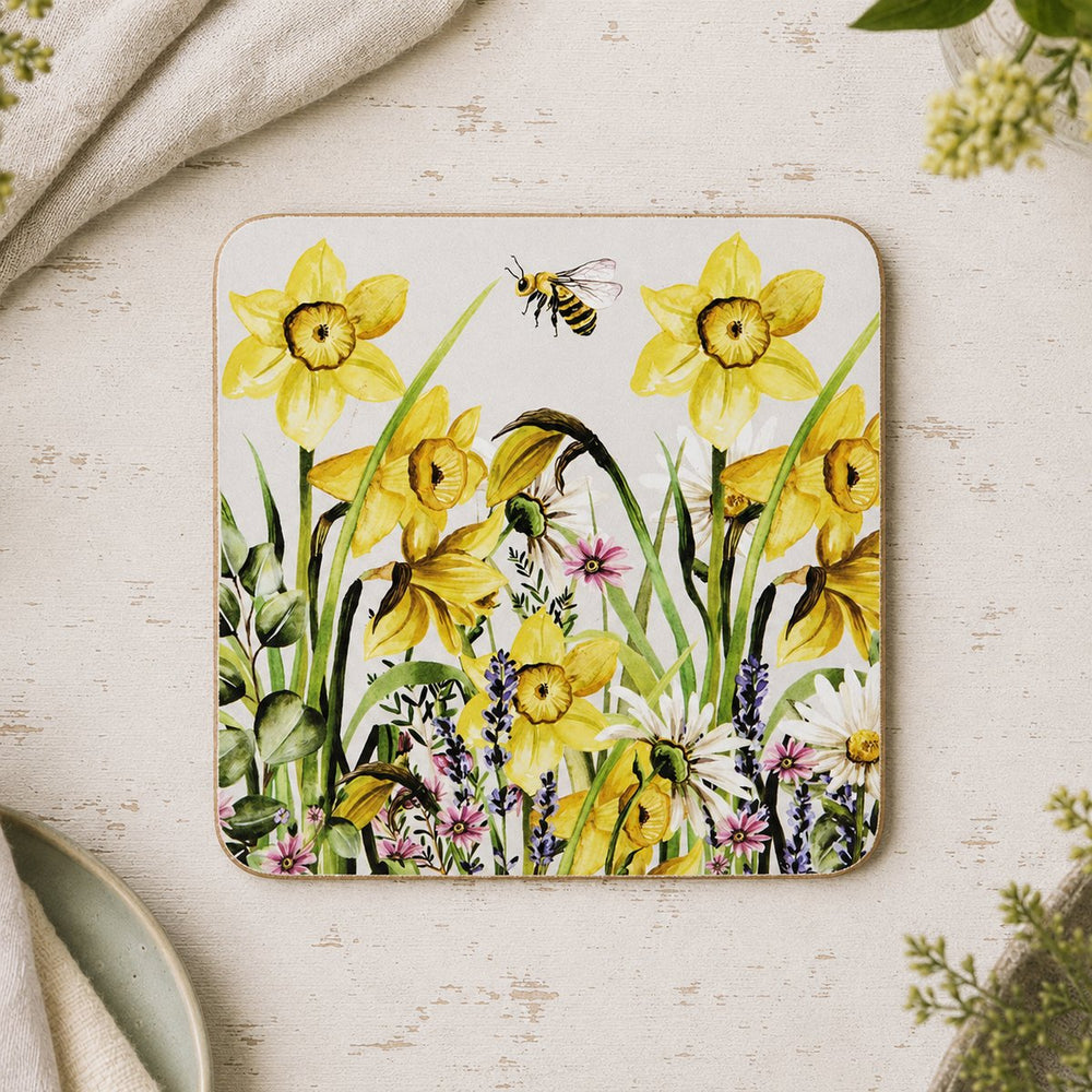 Floral Coasters Set of Four