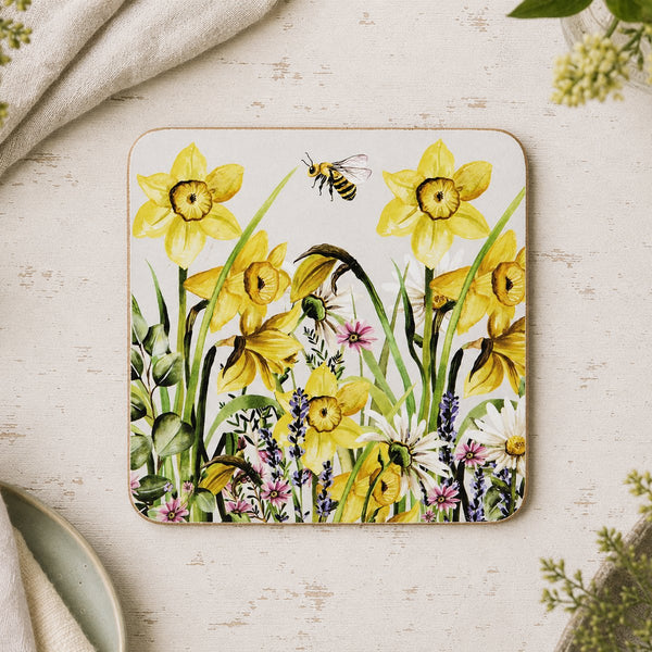 Floral Coasters Set of Four