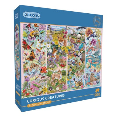 Curious Creatures 500-Piece Jigsaw