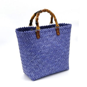 Blue Bamboo Bag