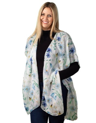 Blue Cornflower Kaftan