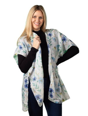 Blue Cornflower Kaftan