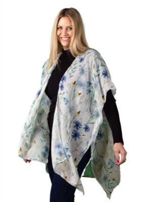 Blue Cornflower Kaftan