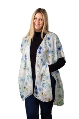 Blue Cornflower Kaftan