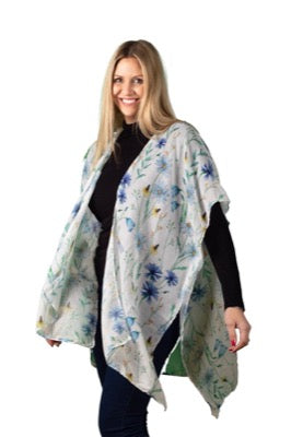 Blue Cornflower Kaftan