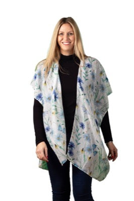 Blue Cornflower Kaftan