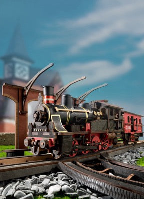 Steam Journey Wooden Puzzle
