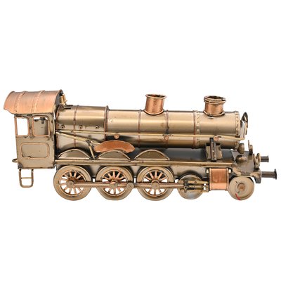Metallic Steam Train