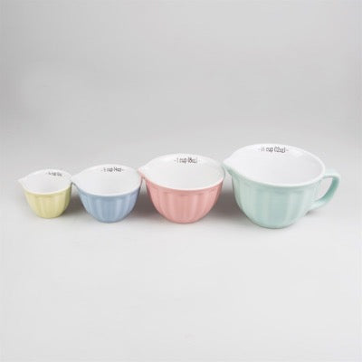 Retro Pastel Measuring Cups