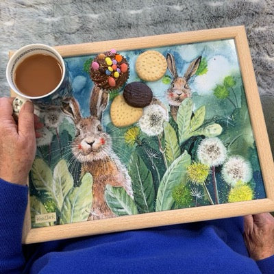 Little Rabbits Lap Tray