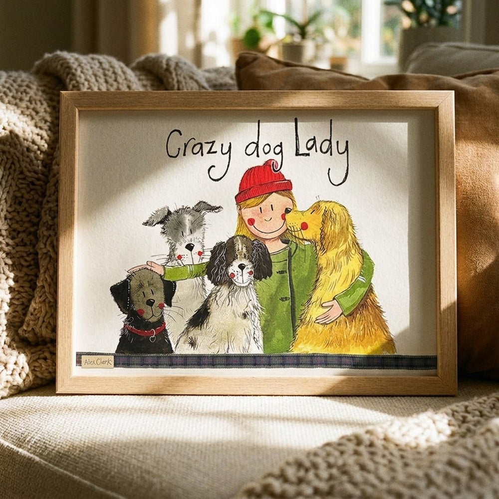 Crazy Dog Lady Lap Tray