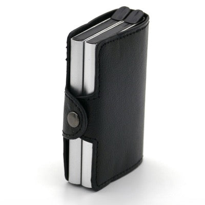 Men Pop Up Credit Card Holder Black