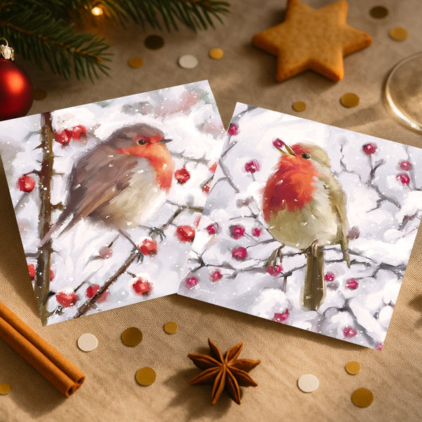 Hawthorn & Berry Robins Cards