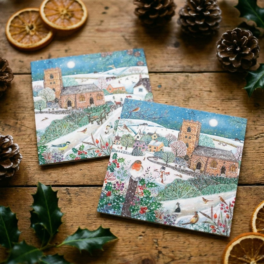 Snowy Countryside Cards