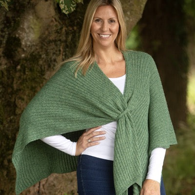 Ribbed Poncho