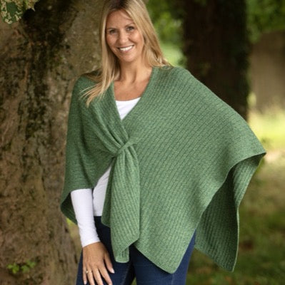 Ribbed Poncho