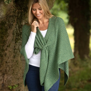 Ribbed Poncho