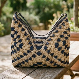 Crochet Style Shoulder Bag